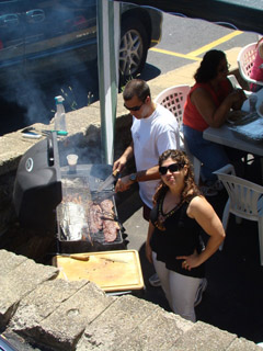 Churrasco no Cantinho